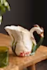 A video of the someone pouring water from the Beautiful Painted Swan Jug.