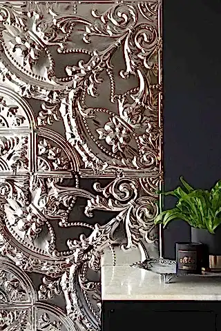 Filigree Tin Tile